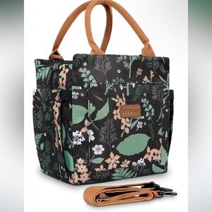 Joymee Lunch Bag Large Capacity, Insulated, Adjustable Shoulder Strap